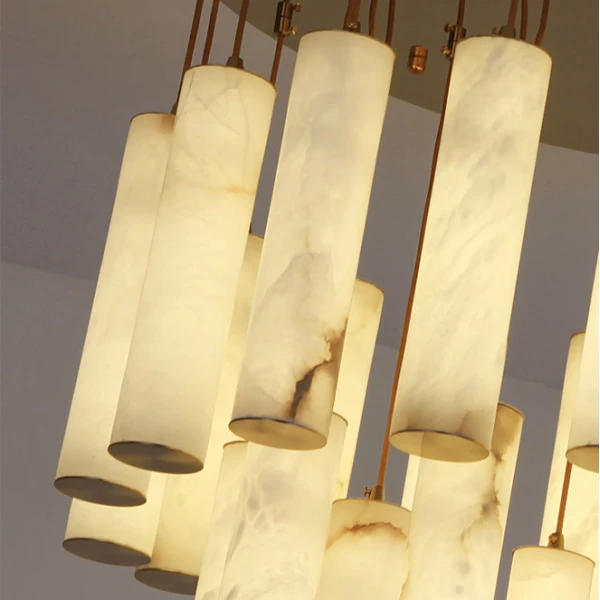 Стельова світлодіодна люстра MARBLE GOLD   LED Deprimo купити 208756грн.
