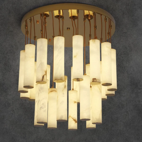 Стельова світлодіодна люстра MARBLE GOLD   LED Deprimo купити 208756грн.