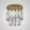 Стельова світлодіодна люстра MARBLE GOLD   LED Deprimo купити 208756грн.