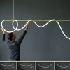 Люстра  світлодіодна SNAKE у вітальню  LED Anzazo купити 9680грн.