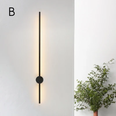 LINES BLACK Бра на стену 60cm - светильник настенный