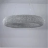 Подвесной светильник Crystal Halo D180 Silver светодиодная в зал — люстра, цвет прозрачный, стиль модерн