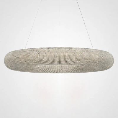 Підвісний світильник Crystal Halo D180 Gold сучасна LED
