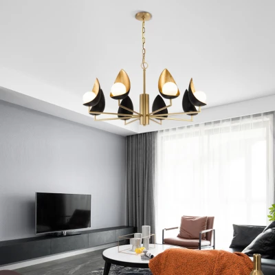 Люстра світлодіодна Дизайнерська ODENCE 8 lamps сучасна LED