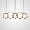 Підвісний світильник NILSIGNE COMBO L123 Brass   LED Deprimo купити 215733грн.