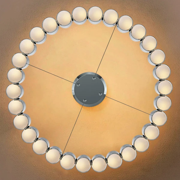 Підвісна світлодіодна люстра ERLANDER D80 Brass   LED Deprimo купити 168282грн.