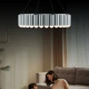 Підвісна світлодіодна люстра ERLANDER D80 Brass   LED Deprimo купити 168282грн.