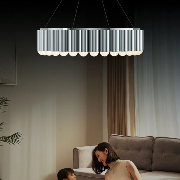 Підвісна світлодіодна люстра ERLANDER D80 Brass   LED Deprimo купити 168282грн.