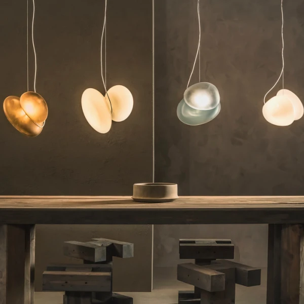 Світильник підвісний PEBBLE SUSPENTION WHITE Anzazo купити 8680грн.