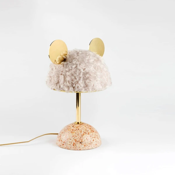 MINNIE LAMP Декоративная настольная лампа — цвет розовый і зеленый, стиль постмодерн