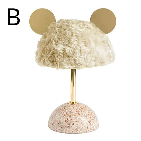 MINNIE LAMP Декоративная настольная лампа — цвет розовый і зеленый, стиль постмодерн