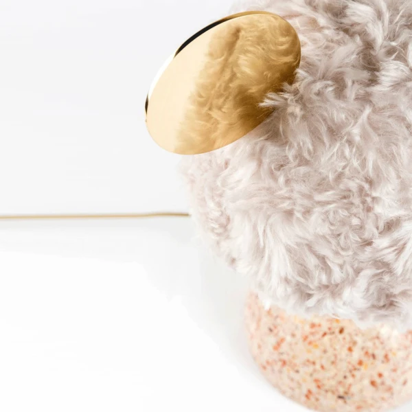 MINNIE LAMP Декоративная настольная лампа — цвет розовый і зеленый, стиль постмодерн