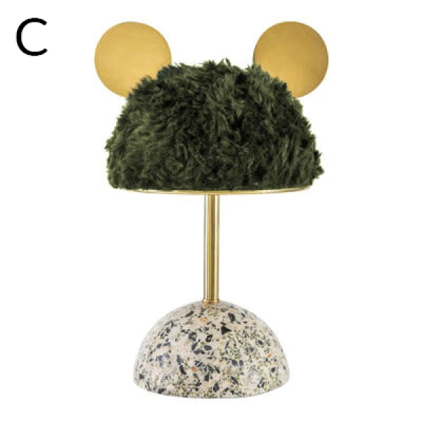 MINNIE LAMP Декоративная настольная лампа — цвет розовый і зеленый, стиль постмодерн