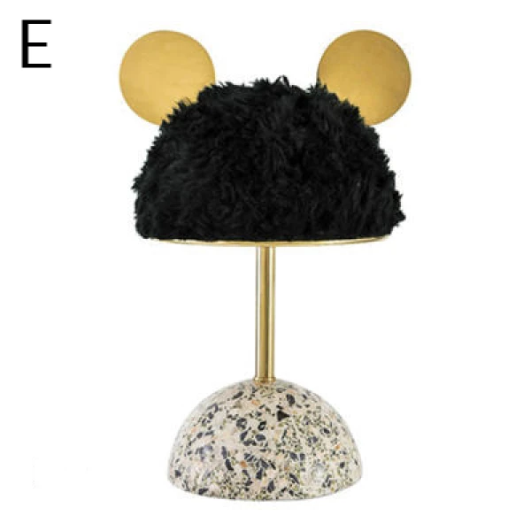 MINNIE LAMP Декоративная настольная лампа — цвет розовый і зеленый, стиль постмодерн