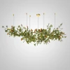 Підвісна світлодіодна люстра ELLING B L150 Green у вітальню  LED Deprimo купити 130043грн.