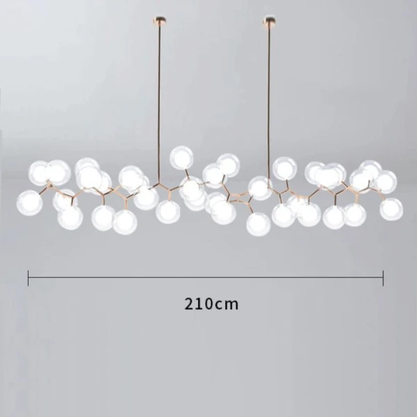 Люстра  світлодіодна Люстра MOLECOLA   LED Anzazo купити 24545грн.