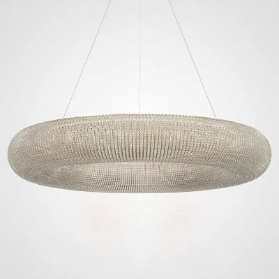 Підвісний світильник Crystal Halo D150 Gold сучасна LED