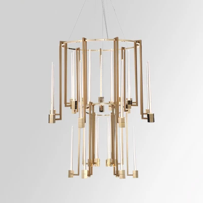 Люстра KALI’ chandelier D110 30 lamps светодиодная в гостиную