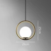Підвісний світильник HOOP ROUND LG 40cm Anzazo купити 15048грн.