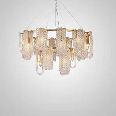 Підвісна світлодіодна люстра PALMIRA CH L18 LED