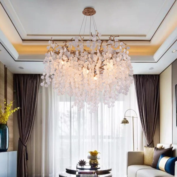 Люстра  світлодіодна Підвісна люстра FAIRYTREE L150 у вітальню  LED Deprimo купити 194941грн.