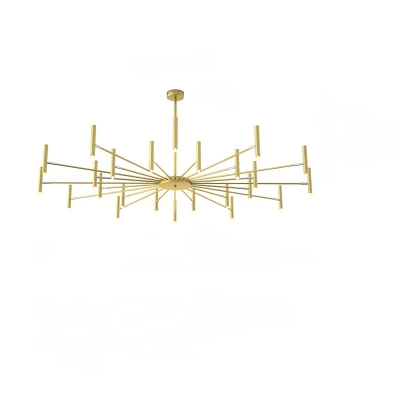 Люстра світлодіодна POP P40 Chandelier 24 lamps D180 Mod.B Gold LED