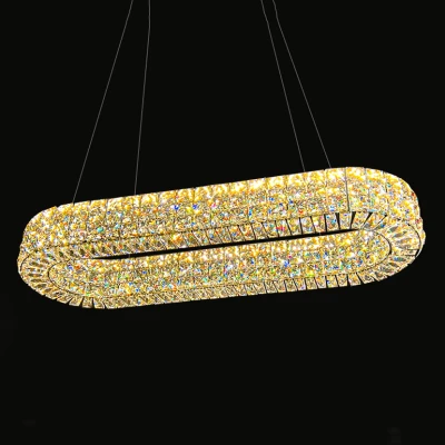 Підвісний світильник ACHILLES LONG L150 Brass сучасна LED