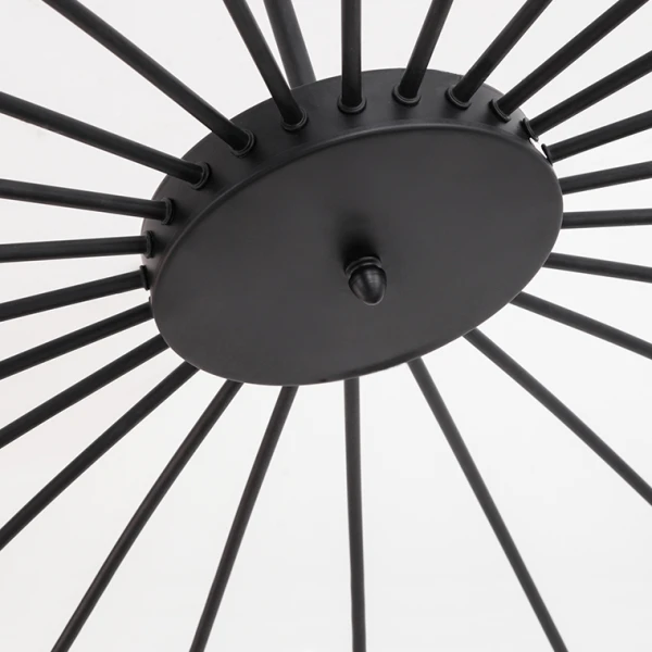 Люстра  світлодіодна  Люстра POP P40 Chandelier 24 lamps D180 Mod.A Black у вітальню  LED Deprimo купити 53504грн.
