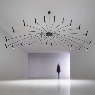 Люстра світлодіодна POP P40 Chandelier 24 lamps D180 Mod.B White сучасна LED