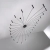 Люстра  світлодіодна  Люстра POP P40 Chandelier 24 lamps D180 Mod.A Black у вітальню  LED Deprimo купити 53504грн.