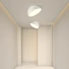 Светильник потолочный светодиодный LED BOWL — потолочный светильник, цвет белый і черный, из материала металл, стиль минимализм