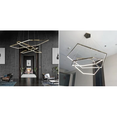 Люстра світлодіодна Vesanto Cameron Design House D40+50+60+70+80+90+100+110+120+150 у вітальню LED