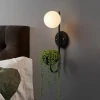 Бра на стіну для спальні  GRO WALL Anzazo купити 8122грн.