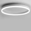 Потолочный светильник CIRCLE — цвет черный, из материала металл, стиль минимализм
