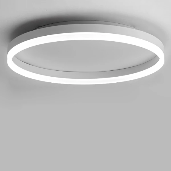 Потолочный светильник CIRCLE — цвет черный, из материала металл, стиль минимализм