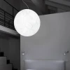 LUNE Подвесной светильник 60cm — цвет белый, из материала пластик, стиль модерн
