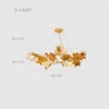 Люстра   MAPLE у вітальню Anzazo купити 59822грн.
