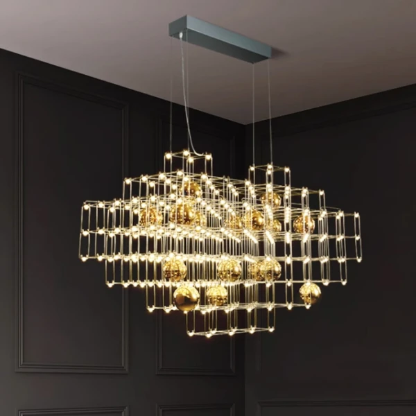 Підвісна світлодіодна люстра QUANT L180   LED Deprimo купити 145925грн.