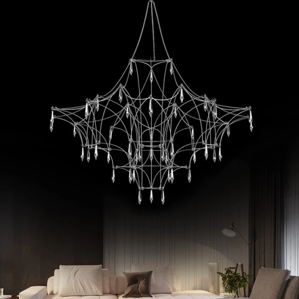 Підвісна світлодіодна люстра MARQUISE D80 Chrome   LED Deprimo купити 189449грн.