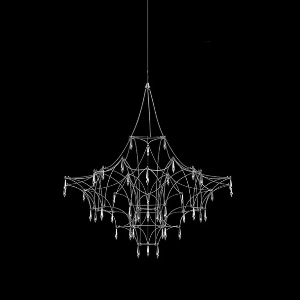 Підвісна світлодіодна люстра MARQUISE D80 Chrome   LED Deprimo купити 189449грн.