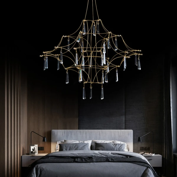 Підвісна світлодіодна люстра MARQUISE D80 Chrome   LED Deprimo купити 189449грн.