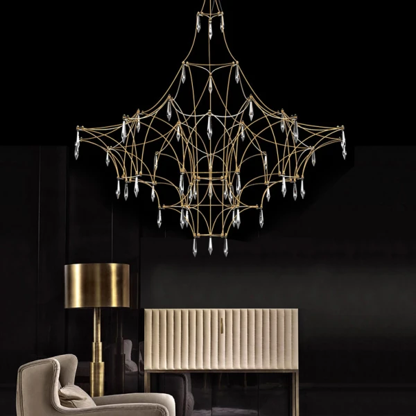Підвісна світлодіодна люстра MARQUISE D80 Chrome   LED Deprimo купити 189449грн.