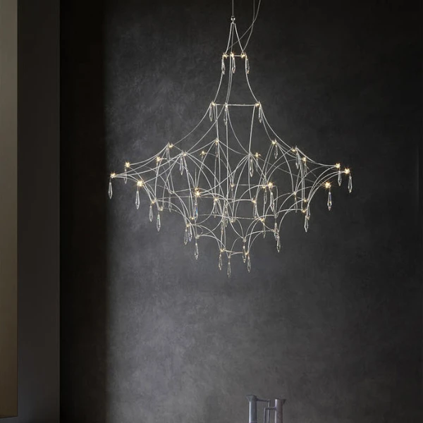 Підвісна світлодіодна люстра MARQUISE D80 Chrome   LED Deprimo купити 189449грн.