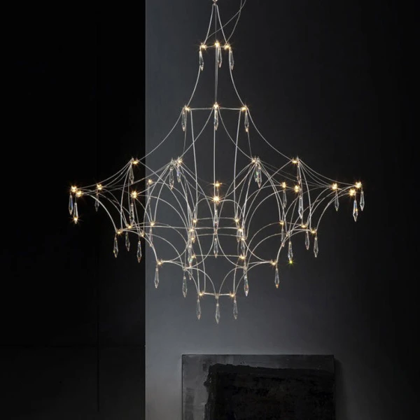 Підвісна світлодіодна люстра MARQUISE D80 Chrome   LED Deprimo купити 189449грн.
