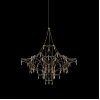 Підвісна світлодіодна люстра MARQUISE D80 Chrome   LED Deprimo купити 189449грн.