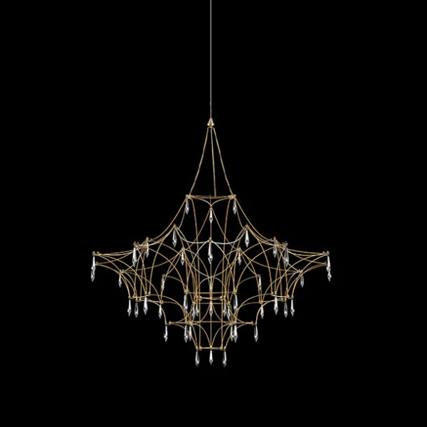 Підвісна світлодіодна люстра MARQUISE D80 Chrome   LED Deprimo купити 189449грн.
