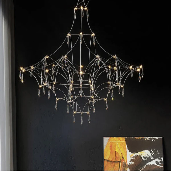 Підвісна світлодіодна люстра MARQUISE D80 Chrome   LED Deprimo купити 189449грн.