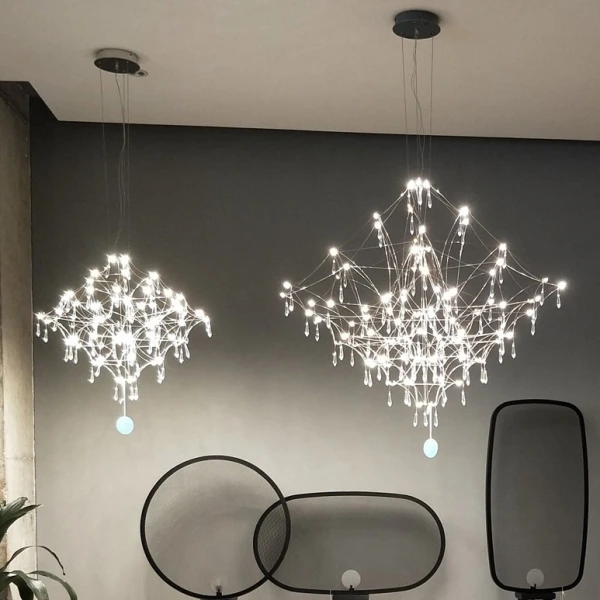 Підвісна світлодіодна люстра MARQUISE D80 Chrome   LED Deprimo купити 189449грн.