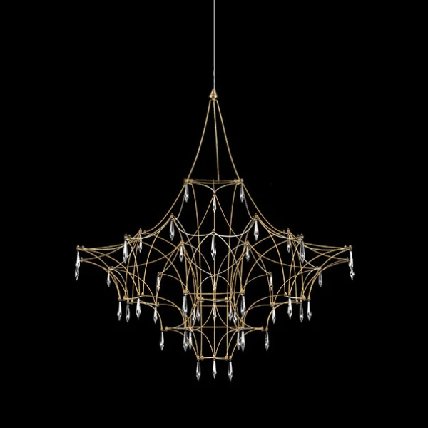 Підвісна світлодіодна люстра MARQUISE D80 Chrome   LED Deprimo купити 189449грн.