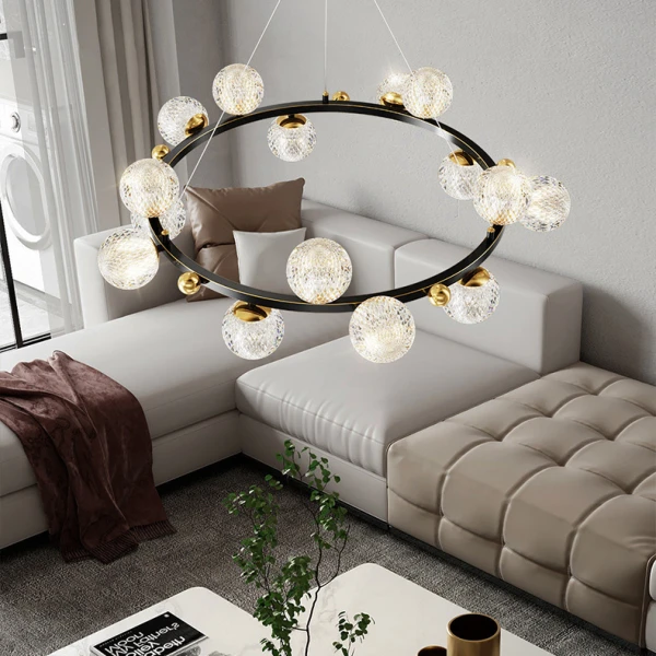 Люстра   BALLS BLACK Anzazo купити 28666грн.